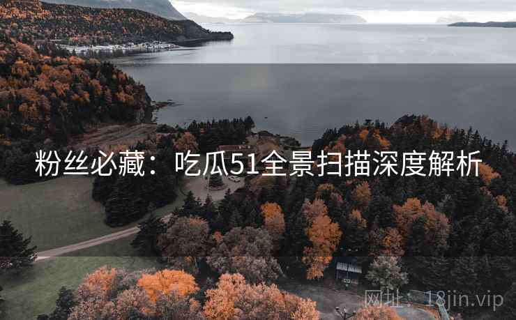 粉丝必藏：吃瓜51全景扫描深度解析